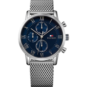 Tommy Hilfiger 1791398 Kane Blue Dial Men's Watch - WATCH & WATCH