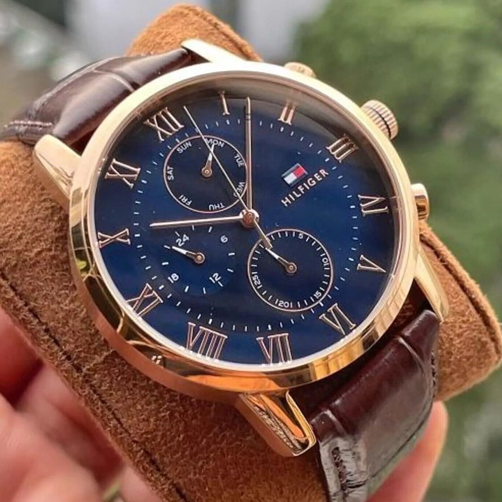 Tommy Hilfiger 1791399 Kane Brown Leather Men's Watch