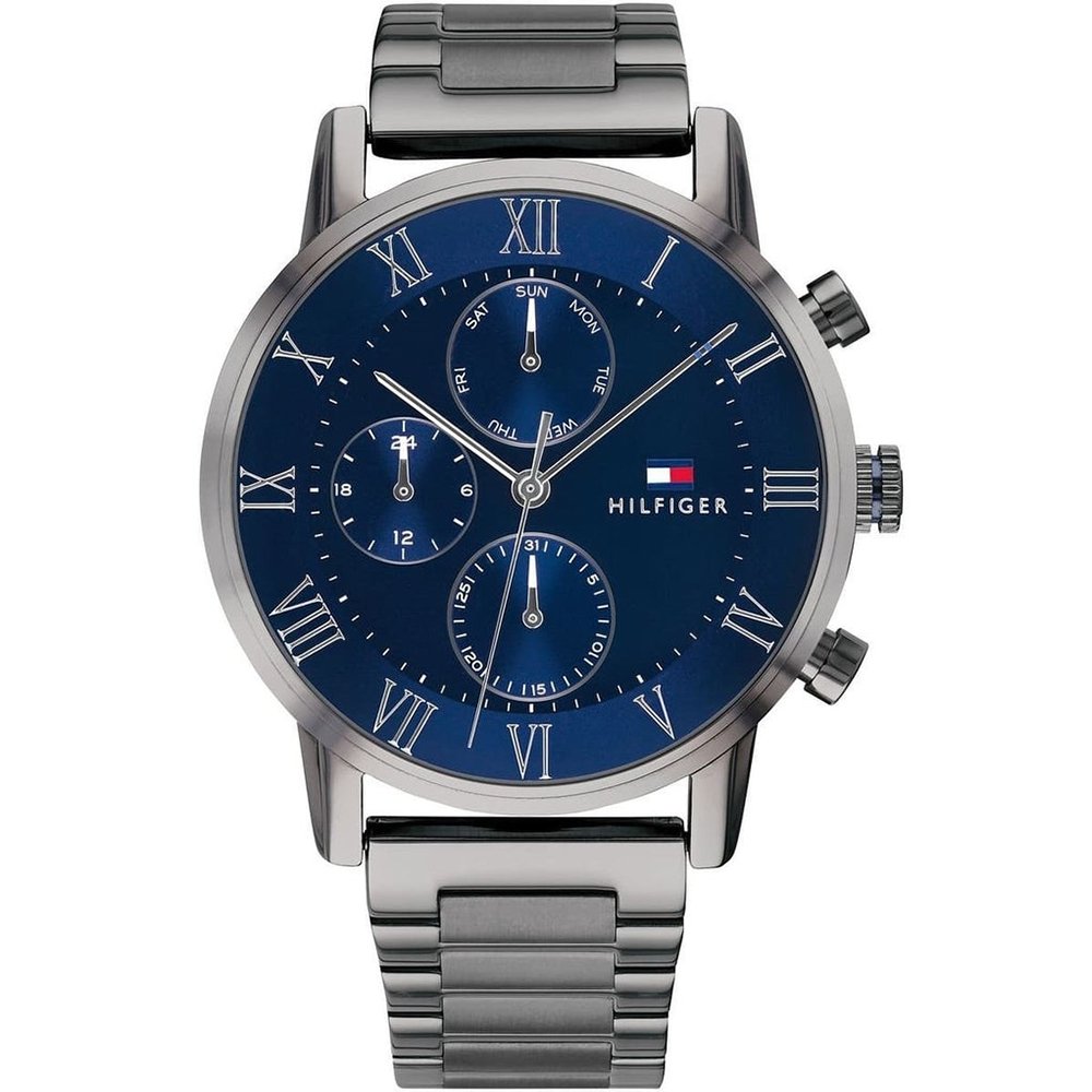 Tommy Hilfiger 1791456 Kane Blue Dial Men's Watch - WATCH & WATCH