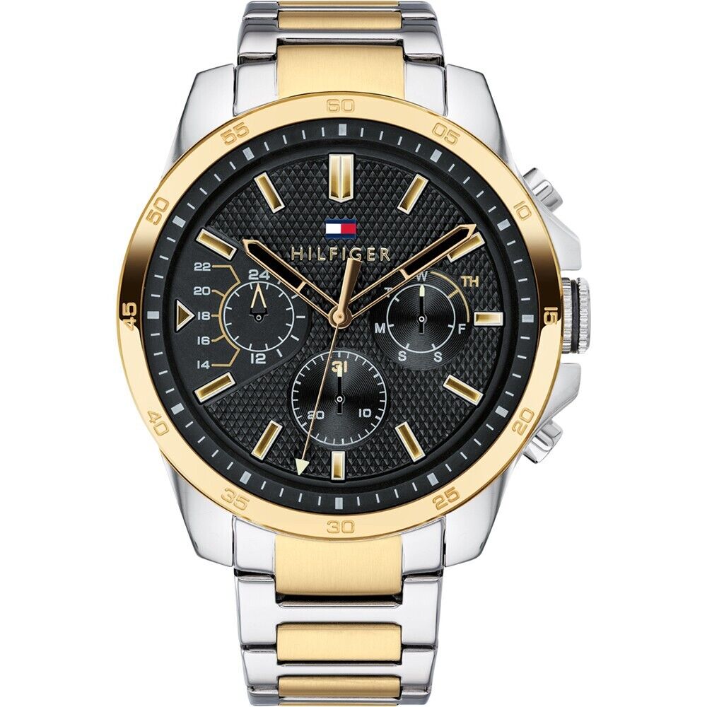 Tommy Hilfiger 1791559 Two Tone Men's Watch - WATCH & WATCH