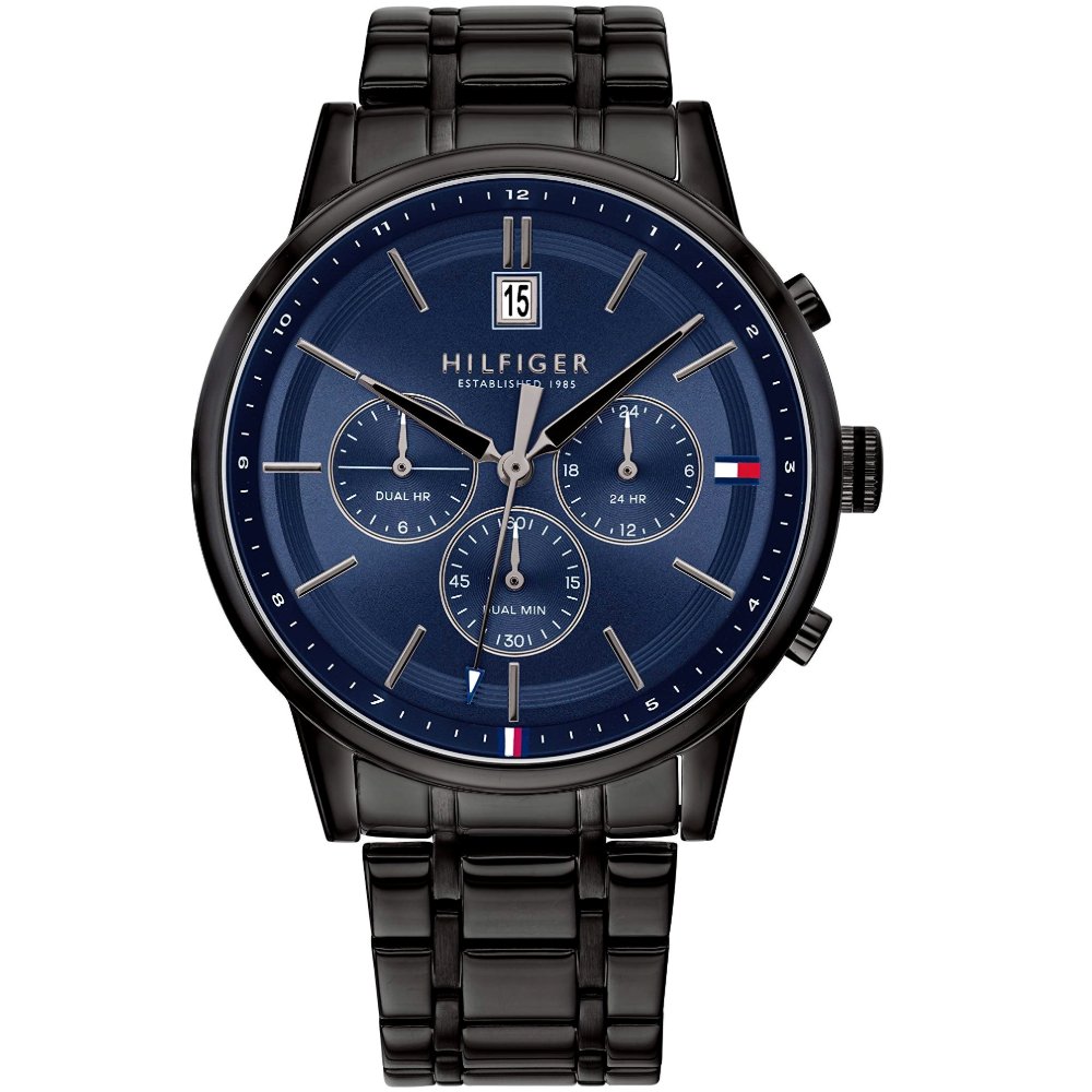 Tommy Hilfiger 1791633 Black Chronograph Men's Watch - WATCH & WATCH