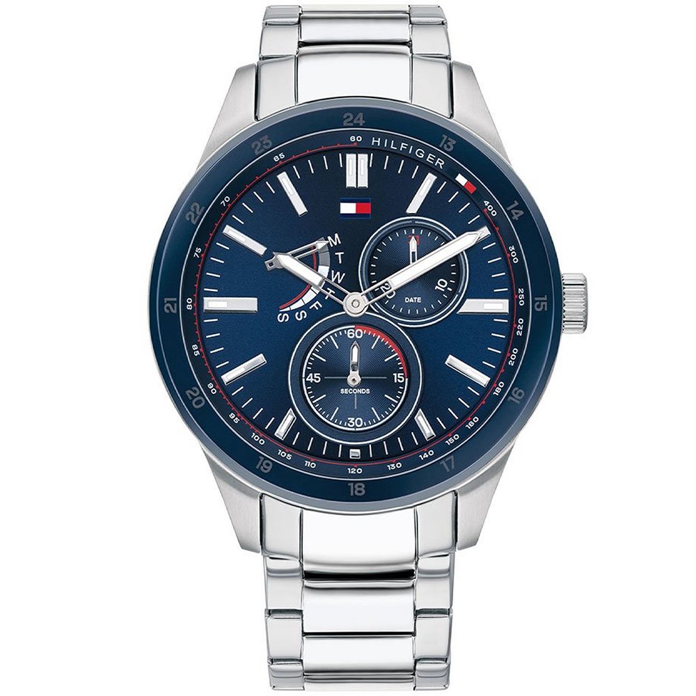 Tommy Hilfiger 1791640 Austin Blue Dial Men's Watch - WATCH & WATCH