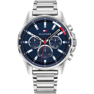 Tommy Hilfiger 1791788 Blue Dial Chronograph Men's Watch - WATCH & WATCH