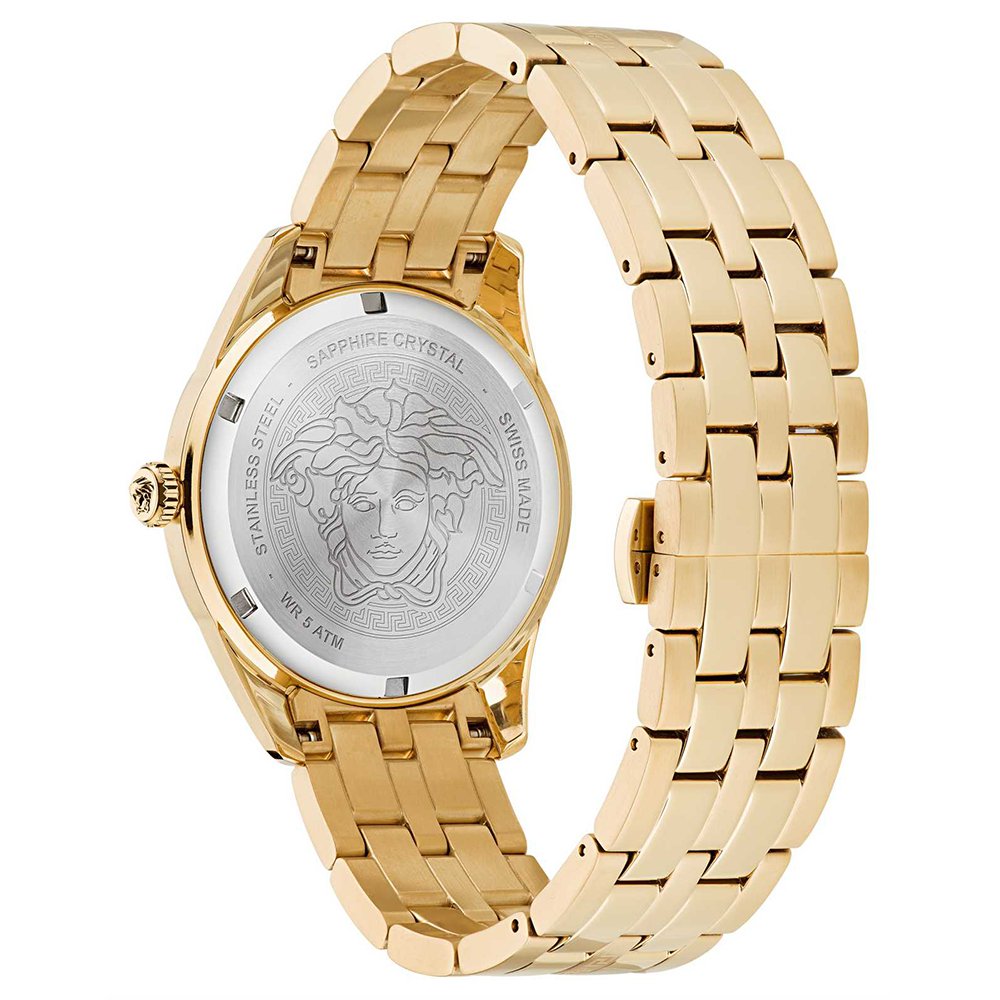 Versace VE3K00522 Greca Time Men's Champagne Watch - WATCH & WATCH