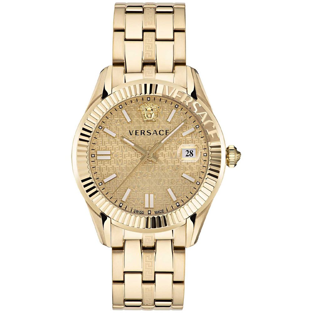 Versace VE3K00522 Greca Time Men's Champagne Watch - WATCH & WATCH