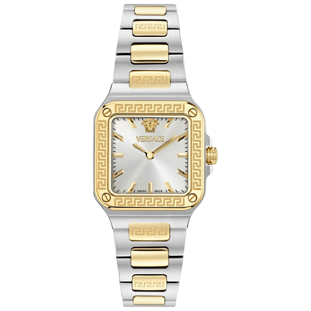 Versace VE5G00226 Greca Edge Two-Tone Ladies Watch - WATCH & WATCH