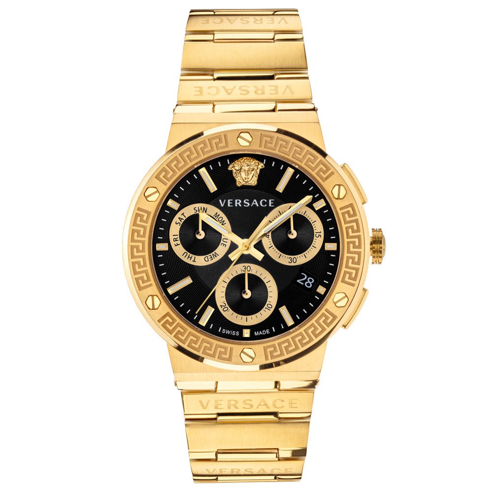 VEZ900421 Greca Logo Chrono Watch