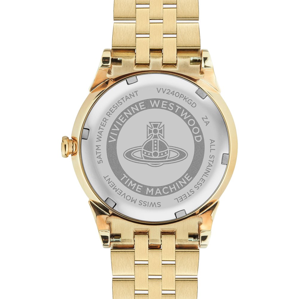 Vivienne Westwood VV240PKGD Seymour Gold Tone Ladies Watch - WATCH & WATCH