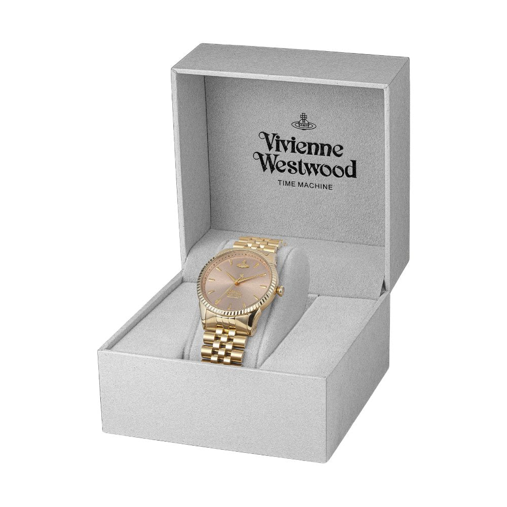 Vivienne Westwood VV240PKGD Seymour Gold Tone Ladies Watch - WATCH & WATCH