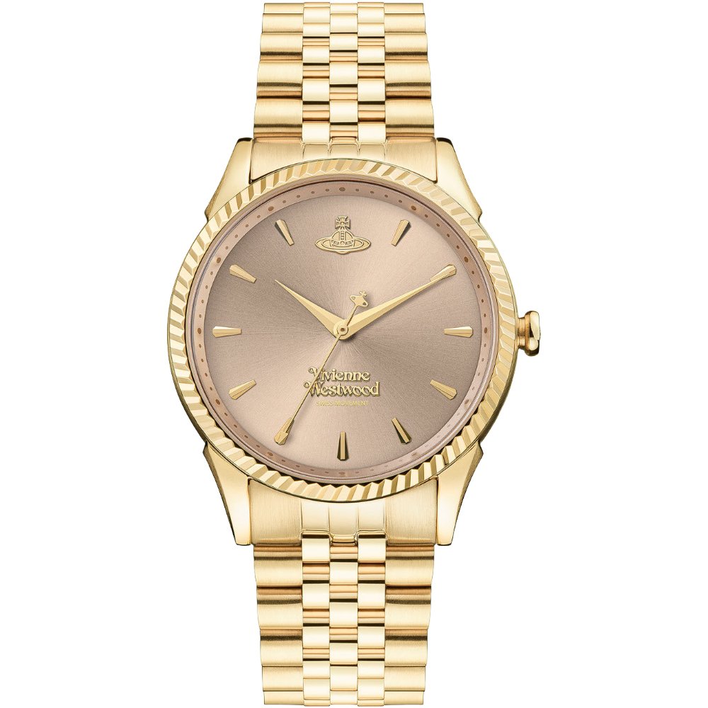 Vivienne Westwood VV240PKGD Seymour Gold Tone Ladies Watch - WATCH & WATCH