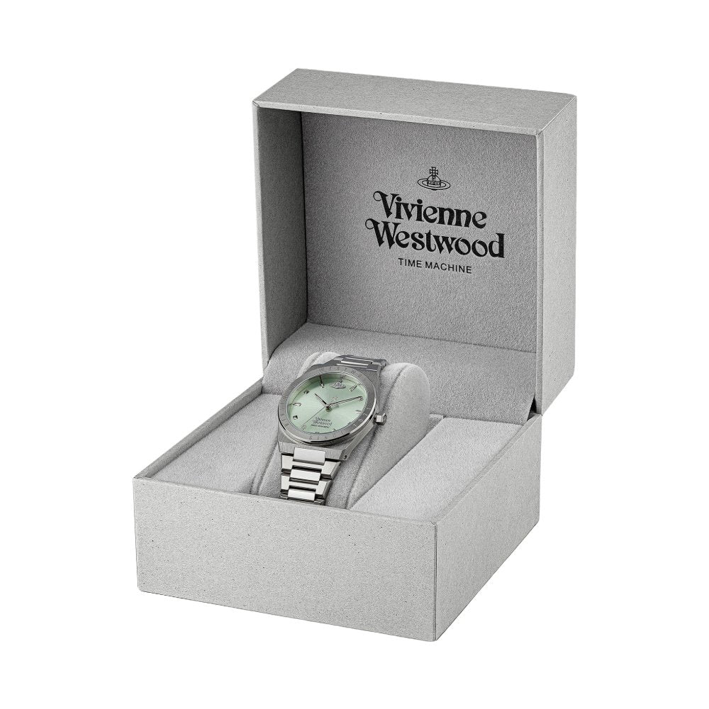 Vivienne Westwood VV244PGRSL Charterhouse Green Dial Ladies Watch - WATCH & WATCH