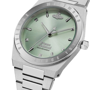 Vivienne Westwood VV244PGRSL Charterhouse Green Dial Ladies Watch - WATCH & WATCH