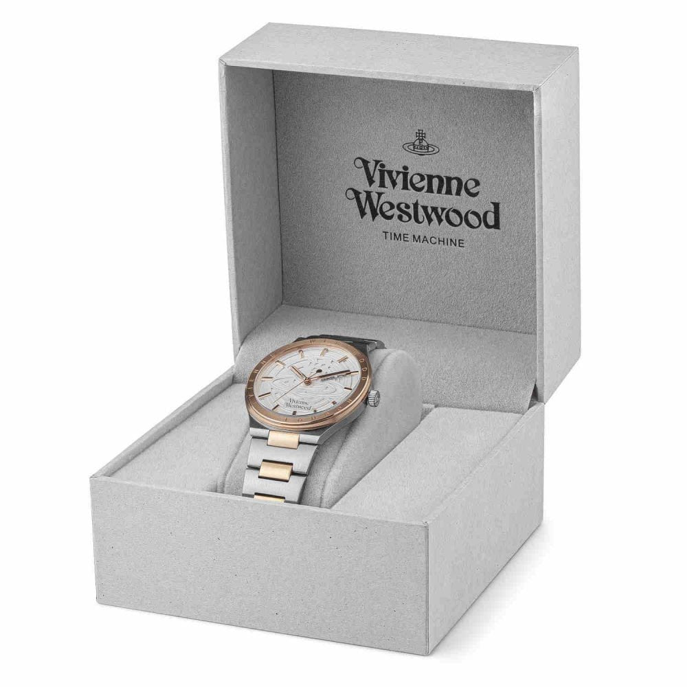 Vivienne Westwood VV249SLSR ELTHAM Two - Tone Men's Watch - WATCH & WATCH