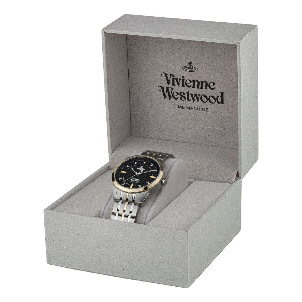 Vivienne Westwood VV262BKSG Eastend Two Tone Ladies Watch - WATCH & WATCH